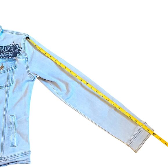 Blue Topic Denim Collection Size Medium Girl Power - Picture 5 of 11